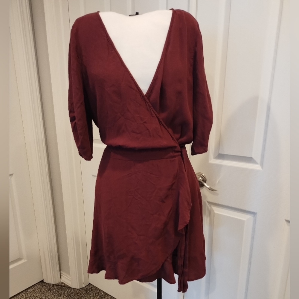 Lucky Brand Wrap Dress size Large